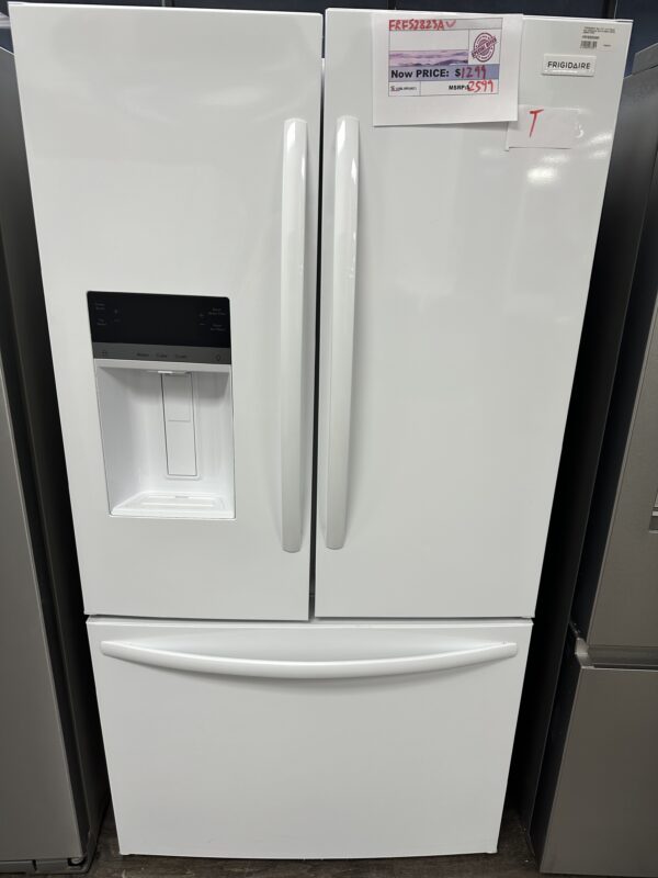 Frigidaire-27.8 Cu. Ft. French Door Refrigerator in White